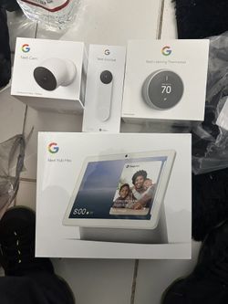 Google Nest Set Worth 700$ Brand New