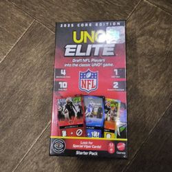 Uno Elite NFL Card Game