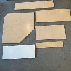 Beech Laminated Shelving