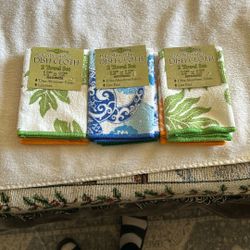 NEW Hawaii Poly Microfiber Dish Cloth 12 X 12 Towel Sets