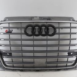 OEM | 2017-2020 Audi S3 Front Grille with emblems: 8V5.853.651AA