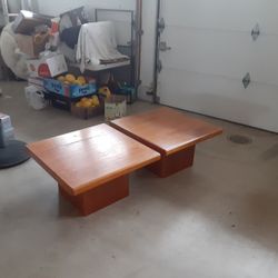 2 Tables $30 Each Or $50 For Both