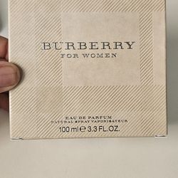 New Burberry For Woman Eau De Perfum 3.3 Fl. Oz./100 ml