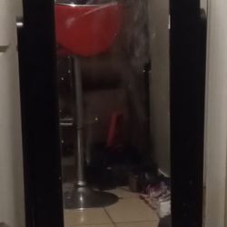 Mirrored Jewelry Armoire Cabinet 