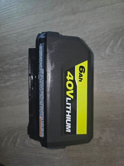 Ryobi 40v 6ah battery