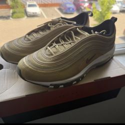 Nike Airmax 97 Gold Bullet  Size 11.5
