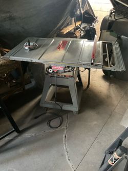 Craftsman 10in Table Saw