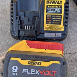 Dewalt Flexvolt 60v 9.0ah With Charger 