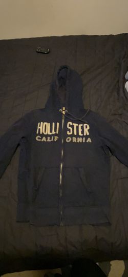 Hollister zip up jacket