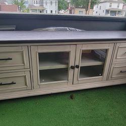 Large TV Console Table For Sale