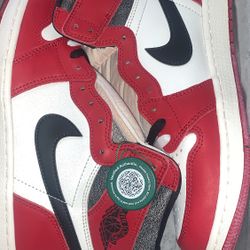 Jordan 1 Lost And Found Size 10 Men’s