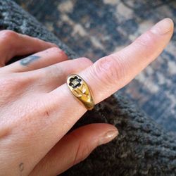 14k Plated Gold Ring