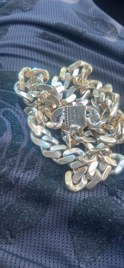 Monaco Cuban Link 15 mm 10 k gold