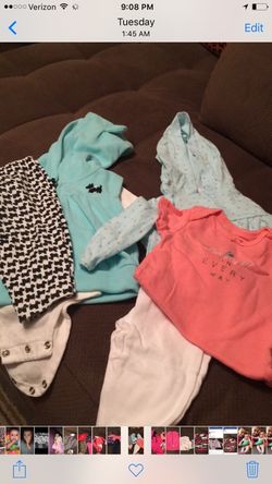 6 month -2(3 piece outfits)