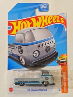 HOT WHEELS . HOT TRUCKS . 1960'S VOLSKWAGEN T2 PICKUP.