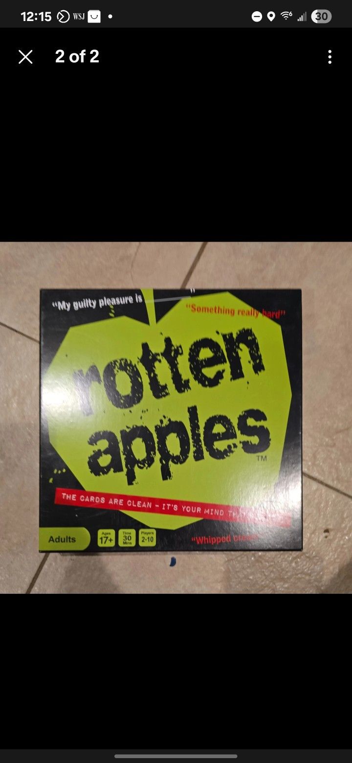 Rotten Apples Board Game