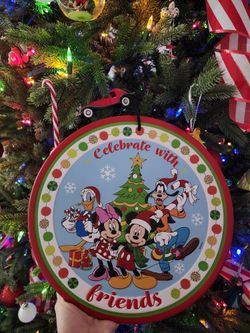 Disney Christmas Metal Sign