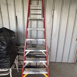 Fiberglass Platform Ladder 