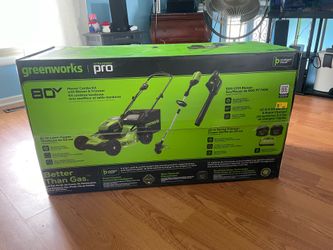 Greenworks ultra power pro 80v mower combo kit