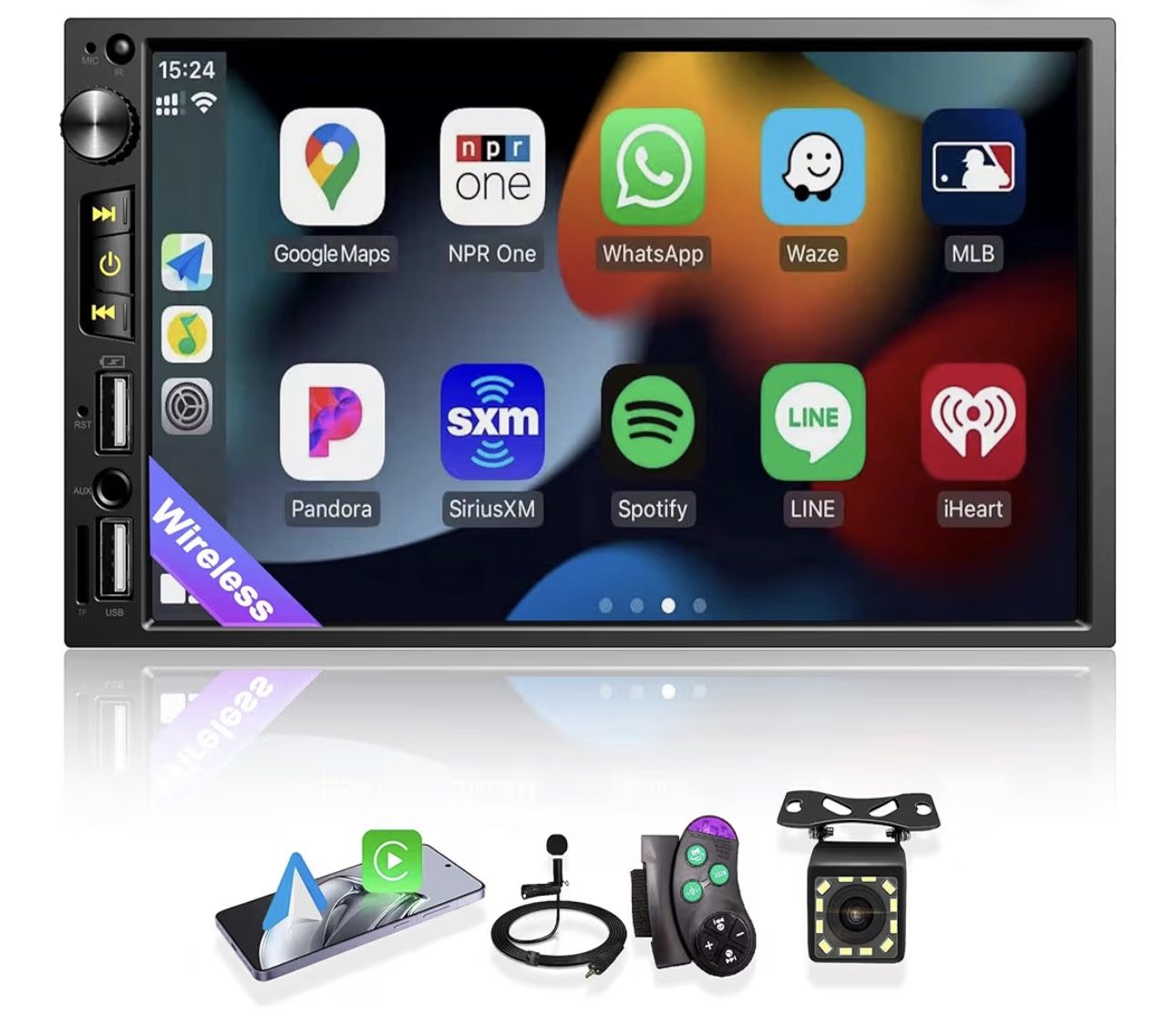 CarPlay, Android Auto Car Radio, Bluetooth Touchscreen