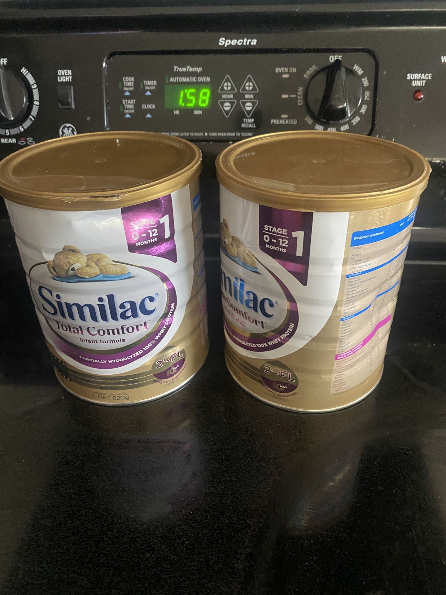 Similac Total Comfort 2 Big Cans $25