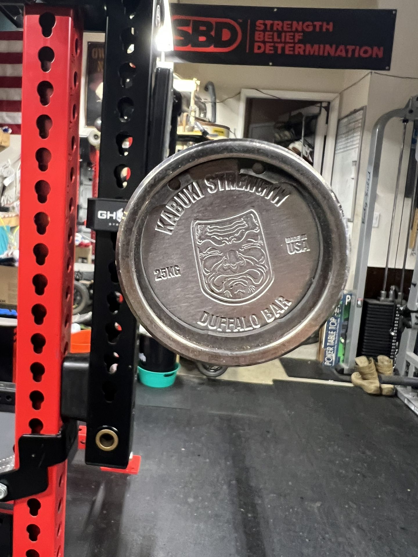 Nickel Plated Kabuki Strength Duffalo Bar