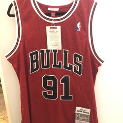 Mitchell & Ness  Dennis Rodman Bulls Jersey 