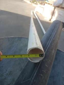 2 pieces 20 feet long 2 inches inside  sch40 for only 100