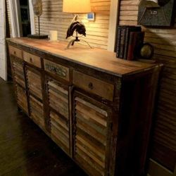 Large Rustic  Cabinet