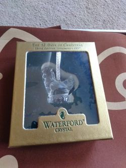 Waterford 12 days of Christmas crystal, mother hen