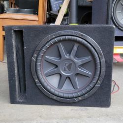 Kicker 12inch Comp Vr Ported Box 