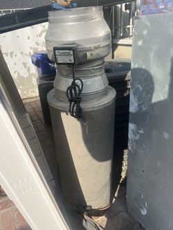  Vortex Powerfan 10” Inline Duct Fan