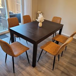 Large Table With 6 Chairs