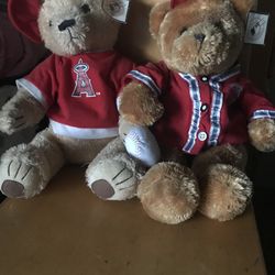 Angels Baseball Team Teddy Bears 🧸 