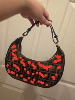 F Monogram Mini Hobo Bag