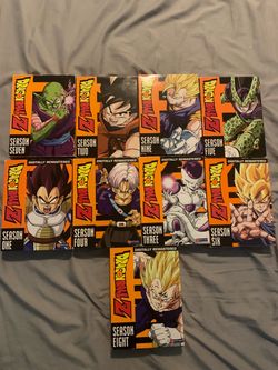 Dragon ball Z DVD set seasons 1-9 orange bricks