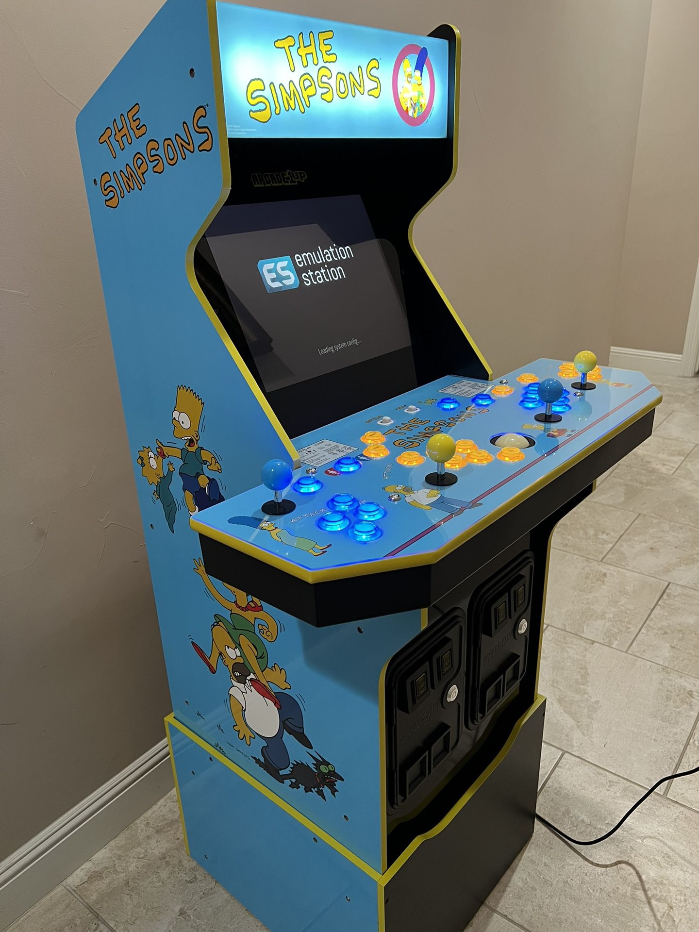 Arcade1Up Mod New Arcade The Simpsons With Over 33K+ Games