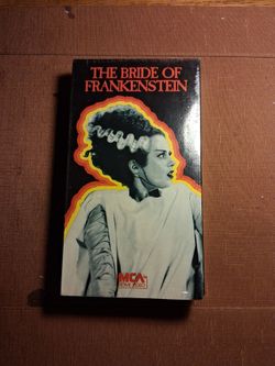 The Bride of Frankenstein vhs new. SEALED