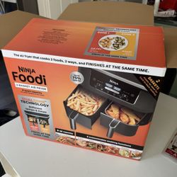 New Ninja Foodi 8qt DualZone Air Fryer