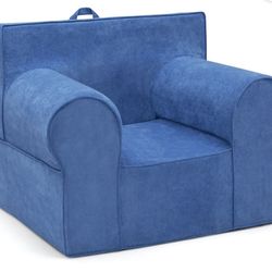 Oversized Blue Chair