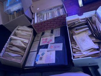 Wow TREASURE HOARD FIND OF EXTREMELY RARE OLD STAMPS