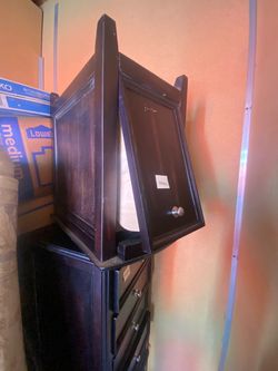 Dresser with night stand