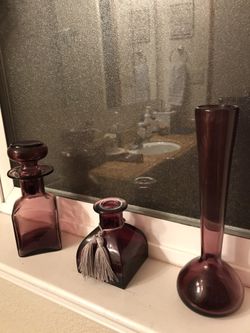 Purple Antique Vases