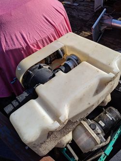RV sewage pump