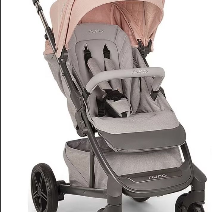 nuna stroller two kids TRVL dubl Lightweight Side by Side Double Model:TF BWSG HD but its also full It Fits My_Launchpad KEELY Chevron Quilted Mini