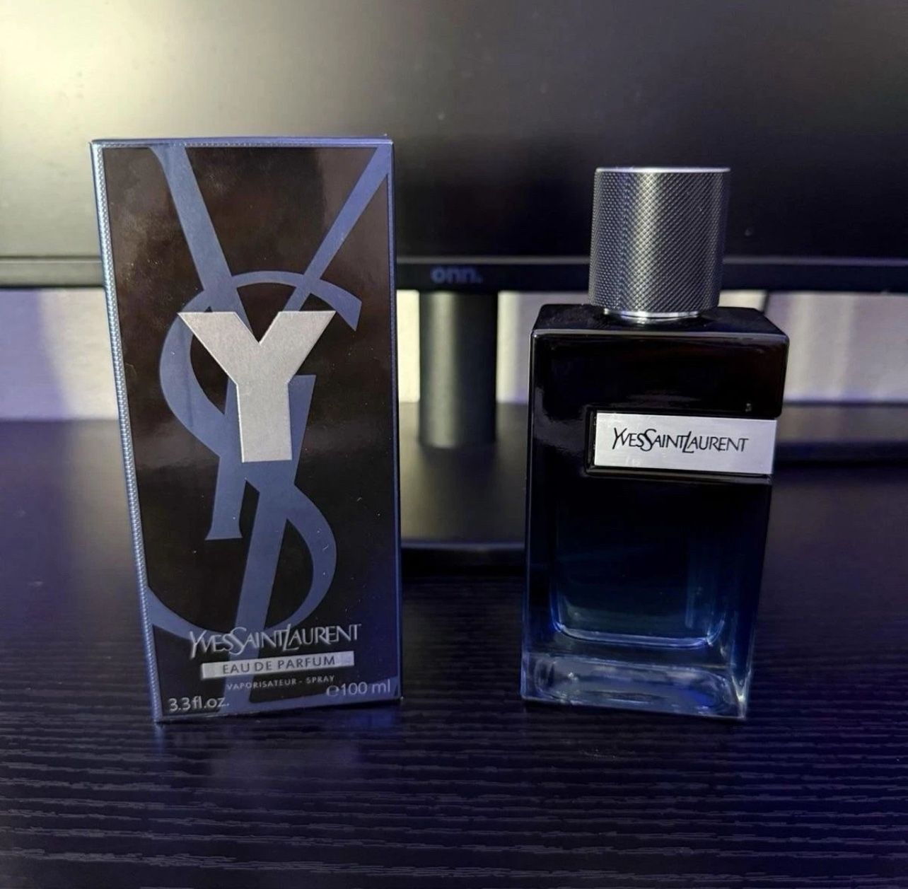 Yves Saint Lauren Y 3.3fl.oz Mens Eau de Parfum YSL Designer Fragrance Cologne