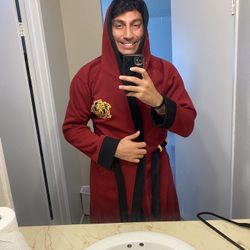 Authentic Harry Potter Gryffindor Quidditch Champion #07 Wizard Robe- Perfect For Cosplay or Halloween!