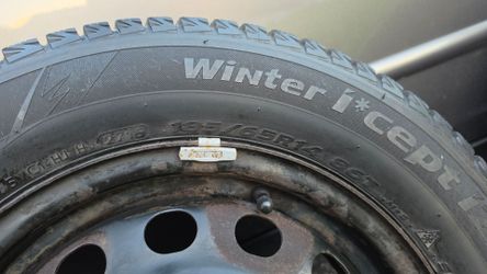 2 WINTER TIRES+WHEELS