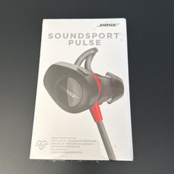 Bose SoundSport Pulse; Red; Heart Rate Sensor