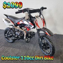 Dirt Bike For Sale in Sacramento! 110cc Fully Automatic Pit Bike – Perfect for New Riders with Speed Governor & Electric Start!
